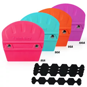 Fan-Shape Felt Edge Switch Squeegee Carbon Fiber Vinyl Car Wrapping Vinyls WIPER - Foto 1 di 10