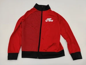 Jordan FULL ZIP Jump Man Red JACKET BOYS SIZE 6 Good CONDITION - Picture 1 of 7