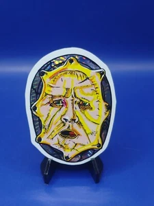 Vintage 1980's HORROR MOVIE Prismatic VENDING MACHINE STICKER - Picture 1 of 8