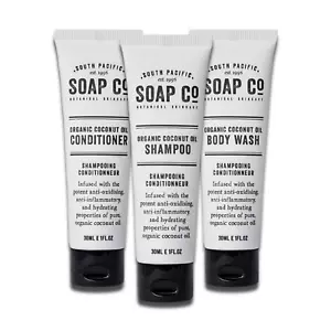 BULK 300 Pack South Pacific Soap Co Shampoo / Conditioner & Body Wash | Bnb Supp - Picture 1 of 1