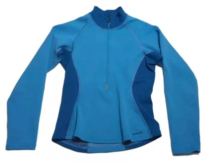Patagonia Axuwool 1/2 Cremallera Para Mujer XS Capa Base Mezcla Lana Hecho en EE. UU. Foto 1 de 4