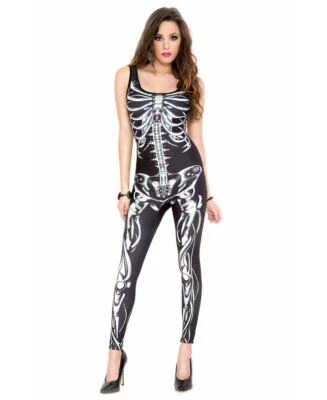 Nuevo Body Esqueleto 3D Disfraz Música Piernas 70790 Foto 1 de 2