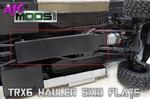 Protector trans cubierta de placa deslizante central de alta resistencia para remolque de plataforma plana Traxxas TRX-6 - Imagen 1 de 5