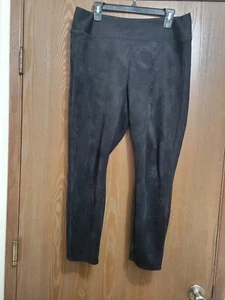 GAP Kunstwildleder Leggings schwarz XL - Bild 1 von 6