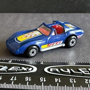 1979 Matchbox Lesney Superfast Chevrolet Corvette blau T-Top NRMNT - Bild 1 von 8