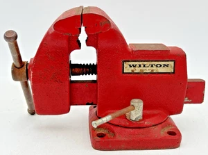 Wilton SCHRAUBSTOCK 4 ZOLL BACKENBREITE 3-3/4 ZOLL ÖFFNUNG MIT DREHBARER BASIS HERGESTELLT IN USA - Bild 1 von 11