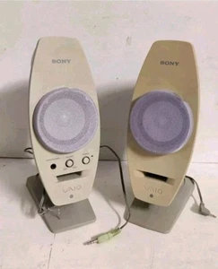 Computer Vintage Speaker SONY VAIO ALTOPARLANTI PCVA-SP4 X Ibm,Windows 98...✅ - Foto 1 di 5