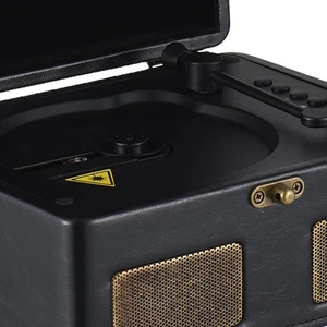 Retro CD Player Multifunctional Tray-type BT Player Turntables USB PHPZ - Afbeelding 1 van 20
