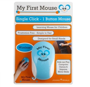 My First Wireless Mouse - Single Click, One Button, Designed for Small Hands ... - Picture 1 of 8
