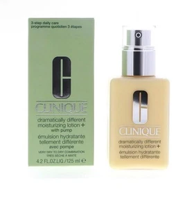CLINIQUE LOCIÓN HIDRATANTE DRAMÁTICAMENTE DIFERENTE CON BOMBA 4,2 OZ (PAQUETE DE 2) - Imagen 1 de 3