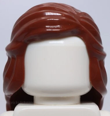 Lego Castillo Trenza de Pelo Femenino Marrón Rojizo Reina Foto 1 de 4