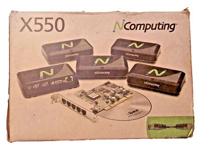 NComputing X550 5 User Desktop Virtualization Kit Add 5 Users (XD2 X 5) NOB - Image 1 of 4