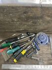 Job Lot: Screwdrivers With Bits. Mixed Lot. Hobby/automotive/carpentry Etc