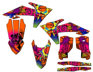 Kit de gráficos SXF ZANY Orange Senge 2023-2024 compatible con KTM - Imagen 1 de 10