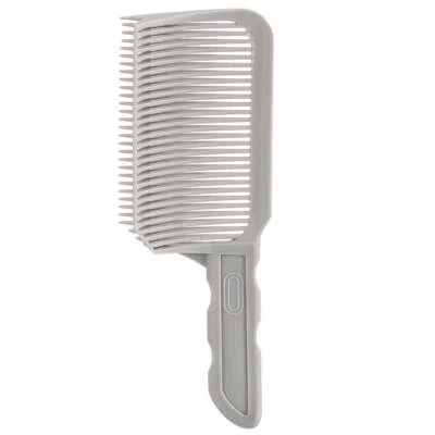 1/2X Peine mezclador peluquero para decoloración cónico cabello más grueso herramienta de corte superior plana Foto 1 de 4