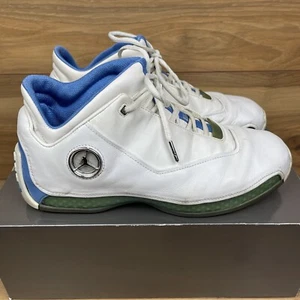 Air Jordan XVIII 18 University Blue OG Low Sneakers Size 10.5 For Display Only - Picture 1 of 24
