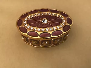 shudehill giftware small oval Trinket Box Never Used - Picture 1 of 7