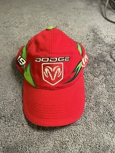 Vintage Y2K Dodge Nascar Mountain Dew Dew Crew Casey Atwood Hat embroidered #19 - Picture 1 of 6