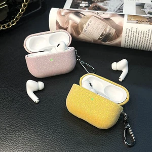 For Airpods 4/3/2/1 Pro 1/2 Colorful Glitter Full Body Protective Case+Keychain - Picture 1 of 24