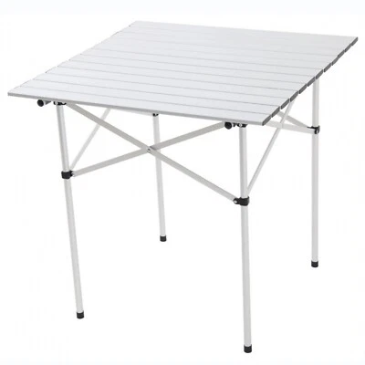 Mesa de camping plegable de aluminio Protable para patio de picnic a la parrilla de viaje Foto 1 de 4