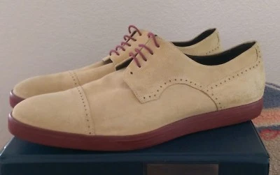 Oxford de gamuza Paul Smith para hombre EE. UU. 10 gamuza tostada  Foto 1 de 4