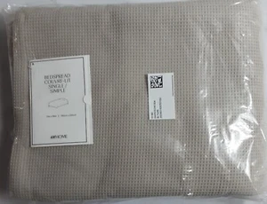 Neu, 71” x 98” Beige H&M Einzel Tagesdecke - Bild 1 von 5