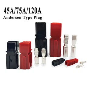 Conector de batería Lipo 45A/75A/120A 600V para Anderson Plug Marine Electric Power - Imagen 1 de 13