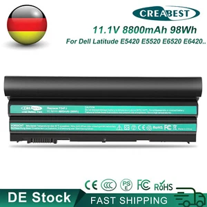 8800mAh 11.1V M5Y0X T54FJ Bateria do Dell Latitude E5430 E6430 5520 E6520 N7720 - Zdjęcie 1 z 10