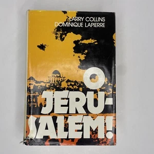 O Jerusalem! by Larry Collins and Dominique Lapierre 1972 Book Club Edition - Foto 1 di 7