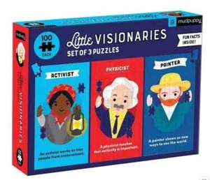 Juego de rompecabezas para niños Mudpuppy Little Visionaries - paquete de 3 - Imagen 1 de 1