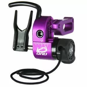 QAD Ultra Rest HDX Arrow Rest Compound Bow Drop Away Purple LH - Used - Picture 1 of 1