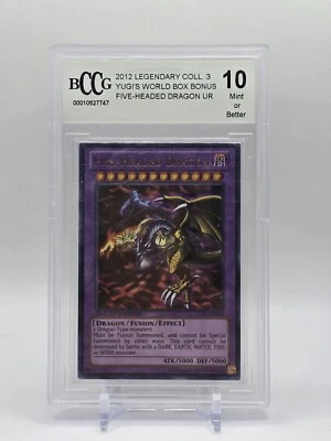 Five-Headed Dragon LC03-EN004 BCCG 10 YuGiOh Legendary Collection 3 2013 (CB) - Image 1 of 2