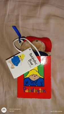 Bolso de Compras Paddington Bear Peluche Edén Sombrero Rojo Con Etiquetas  Foto 1 de 4