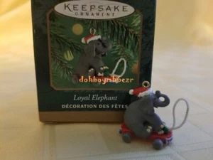 Hallmark 2000 Loyal Elephant Mini Weihnachtsschmuck - Bild 1 von 1