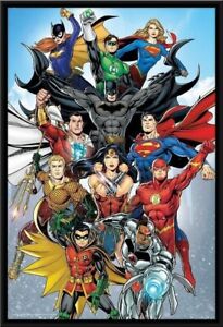 FRAMED DC Comics : Rebirth - Maxi Poster 61cm x 91.5cm | OFFICIALLY LICENSED