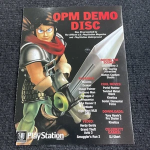 Official U.S. Sony PlayStation 2 Magazine Issue #55 DEMO (PS2, April 2002) New! - Picture 1 of 2