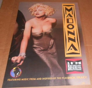 Madonna I’m Breathless Dick Tracy Poster 1990 Original 35x23 - Picture 1 of 2