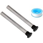 4X(Rv Water Heater Magnesium Anode Rod For Heaters, 2 Pack 1/2Inch Npt Rv