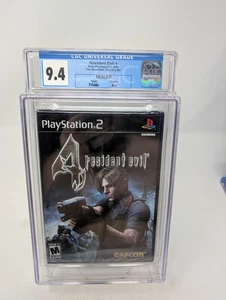 SELLADO RESIDENT EVIL 4 SIN PRECIO BASE THE ESSENTIALS PLAYSTATION 2 PS2 WATA GRADO 9.4 A+ - Imagen 1 de 5