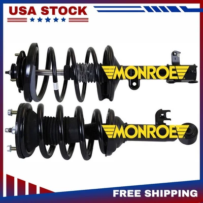 Para Toyota Tacoma Modelo Base 2.7L Tracción trasera Solo 2 puntales delanteros completos con resortes Foto 1 de 3