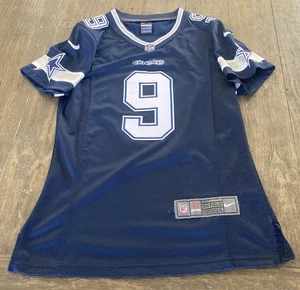 Camiseta deportiva para mujer Tony Romo #9 Dallas Cowboys NFL Nike On Field talla mediana ¡limpia! - Imagen 1 de 3