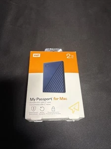 WD My Passport 2TB External Hard Drive WDBPKJ0040BBK-WESN - Black - NEW/OPEN - Photo 1/7