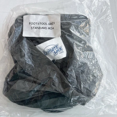 Nueva cubierta de repuesto ULTIMATE SACK para reposapiés gris estándar MIA Foto 1 de 4