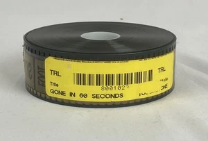 GONE IN 60 SECONDS (2000) Theatrical Movie Trailer on 35mm Film Nicolas Cage - Imagen 1 de 10