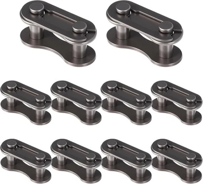 QULKWS 10 Pairs Bike Chain Master Link for Bicycle Missing Link, Single Speed Chain Con