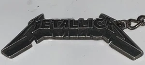 Llavero de metal Metallica Classic Script Logo 2006 - Imagen 1 de 6