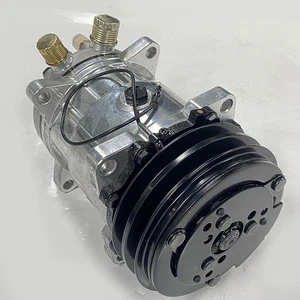 New AC Air Conditioning Compressor and Clutch SD508 Style Pulley For Volvo Truck - Picture 1 of 17