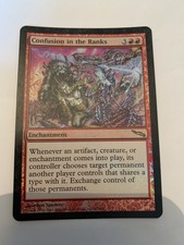 Foil Confusion in the Ranks - Mirrodin - Magic: The Gathering - MTG