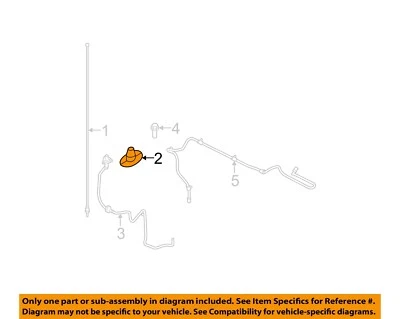 Bisel de antena Super Duty Ford OEM 08-16 F-350 7C3Z18A927A Foto 1 de 2