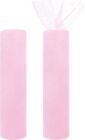 Handi Stitch Baby Pink Fabric Tulle Rolls (2 Pack) - 30cm x 25m per Spool